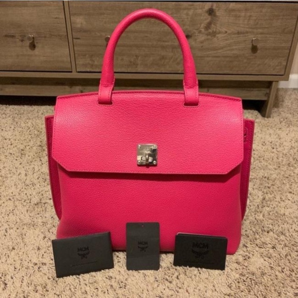 MCM leather backpack - Picture 4 of 8